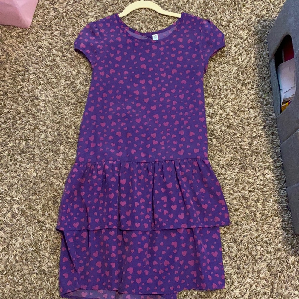 Pink and Purple Heart 💜 💗 dress